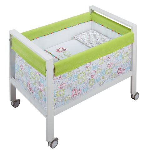 Petit Praia E52596020 Moon  Crib (Small, Multicoloured)