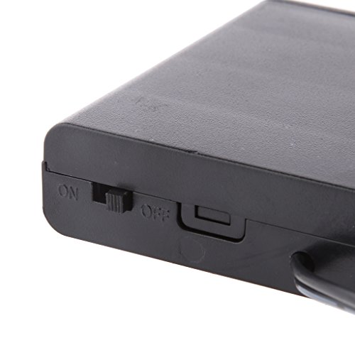MagiDeal 8 AA-Zellen-Batterie 12V Clip-Halterung Fall Mit Abdeckung Ein- / Ausschalter Drahtleitung - 5