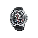 Seiko Herren-Armbanduhr XL Velatura Yachting Chronograph Quarz Plastik SPC007P1