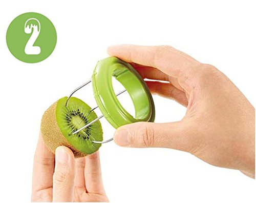 SwirlColor Kiwi Peeler-Edelstahl-Frucht Pitted Peeler Kitchen Gadget - 4