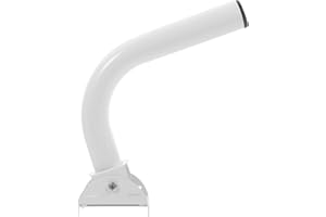 Holibanna J-Pole Mounting Bracket for Wireless WiFi Bridge Installation Weather Resistance Mast Pole Mount Attic Roof Wall Outdoor Mounted Pipe