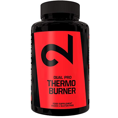 DUAL Pro Thermo Burner | Pillole naturali Termogeniche Naturali | 90 Capsule Per Dieta Keto | Effetto termico | 100% Naturale | Senza Additivi|Pillole per la perdita di peso per uomini e donne|Vegan