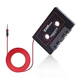 Observación: Este adaptador de cinta para automóvil no se comporta con ninguna función de memoria y no se puede insertar en la tarjeta Micro SD ni en la memoria USB. Debido a la pantalla diferente y la luz diferente, la imagen puede no reflejar el color real del elemento. Gracias por su comprensión. Incluir: 1 X adaptador de cinta de cassette del coche