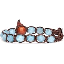 Bracciale Tibetano Tamashii In Agata Musk - Con Perlina In Legno, Regolabile, Unisex - Foto 6