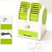 Produktbild SOLUCKY Mini Air Con, USB-Klimaanlagen Wasserkühlung Staubsammler Fan Tragbare Mini Klimaanlage für Auto, Zuhause,Green
