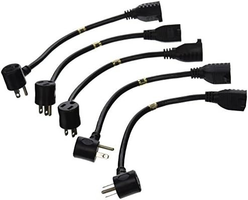 Ziotek ZT1212518 Power Strip Liberator Plus with Pass Through, 5-Pack