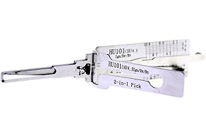 TPM Go Hu101 2 en 1 Pick, clé de voiture, lecteur décodeur de crochetage de serrure pour auto
