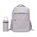Generic Multifunctional Large Capacity Mummy Bags Travel Backpack Diaper Changing Bags Rucksack - light grey RS.1640.00