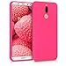 Price comparison product image kwmobile TPU Silicone Case for Huawei Mate 10 Lite - Soft Flexible Shock Absorbent Protective Phone Cover - Neon Pink