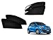 Auto Hub Zipper Magnetic Car Sunshade Curtains For Honda Brio -Set of 4 Pcs RS.849.00