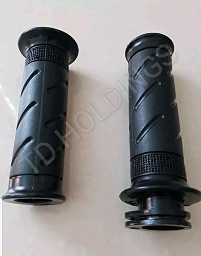 Universal Motorcycle Bike Handle Bar Grips Throttle Twist Grip 7/8 OEM QUALITY.