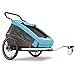 Produktbild 2016 Croozer Kid Plus for 2 - 3 in 1 Two Child Trailer Sky Blue / Brown by Croozer