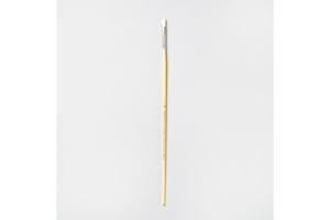 Winsor & Newton 5870002 Künstler - Chunking Schweineborsten Pinsel für Ölfarben, hohe Farbaufnahme, gleichmäßige Farbabgabe - Filbertpinsel Nr. 2, langer Stiel