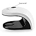 ACEVIVI Mini USB Portable 2W Black Handy Cute Manicure Tool Curing Gel & Gelish Nail Lacquer-LED Light Gel Nail Polish Dryer Machine 100V-240V