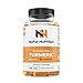 Produktbild Organic Curcuma mit Biopiperin (Schwarzer Pfeffer) + Ingwer Hohe Konzentration von Kurkuma in 745 mg Kapseln mit leichter Absorption. Entzündungshemmend und rostfrei. 120 vegane Kapseln Made in EU