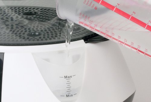 Rommelsbacher DGS 855 – Dampfgarer, 825 W, weiß / schwarz - 6