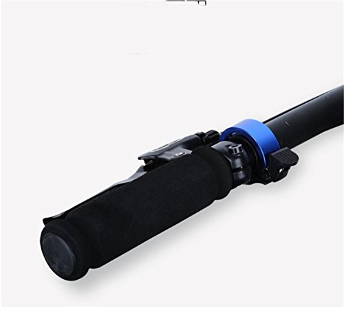 Aluminum Fahrradklingel,CAMTOA 90db Fahrrad Glocke Fahrradglocke für Radfahren,Fahrrad Mini-Glocke für MTB Rennräder Fahrrad fahren,Lenker Alarm Horn Ring 22.2-24mm Fahrradbell Erwachsene und Kinder Blau - 5