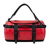 Espacioso con bolsillos bien hechos: el compartimento principal de la bolsa de lona puede contener hasta 50 L necesidades diarias y un bolsillo integrado con cremallera integrado. Exterior con 2 bolsillos pequeños con cremallera que se puede llegar fácilmente. Dimensiones: 53 x 32,5 cm. Capacidad: 50 L.