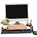 Produktbild TourKing Support de moniteur de Bureau de, organisateur de Bureau de Riser d'écran en Bois, stockage Vintage Pour le Clavier/Souris/ordinateur Portable/TV/imprimante