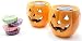 Produktbild 2 x Rare Halloween Offiziellen Duftlampe Yankee Candle Orange Pumpkin Halterungen gehören 6 Wachs Tarts Geschenk-Set