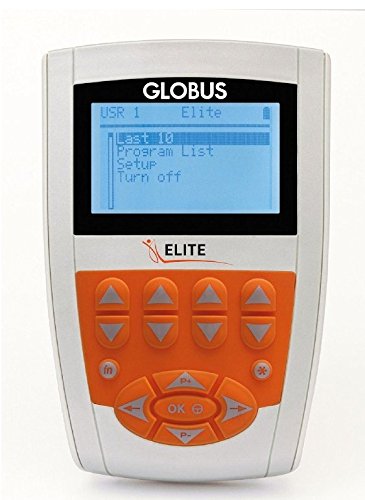 ELETTROSTIMOLATORE MUSCOLARE GLOBUS NUOVO ELITE - 98 PROGRAMMI + 4 elettrodi Myotrode Plus mm. 50x90 IN OMAGGIO - Dispositivo medico CE 0476