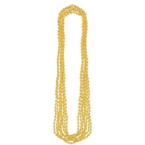 Preisvergleich Produktbild Amscan Necklace (Metallic Gold)