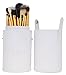 Beau Belle Make Up Brushes - 13pcs Makeup Brushes - Make Up Brush Holder - Make Up Brushes Set - Make Up Brush Set - Professional Make Up Brushes - Makeup Brush Set - Professional Makeup Brush Set - Make Up Brush Pot