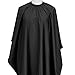 JOVIVI Top Grade Adult Salon Waterproof Hair Cut Hairdressing Barbers Cape Black Gown