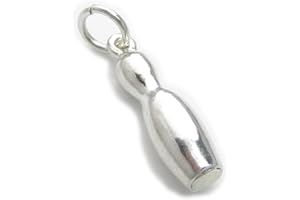 MALDON JEWELLERY Bowling Pin Skittle sterling silver charm .925 x 1 charms