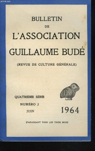 Download BULLETIN DE L'ASSOCIATION GUILLAUME BUDE. N°2, JUIN 1964. HIPPOCRATE, par Y. DE JUNCO/ QUE PENSAIT-ON DES MEDECINS DANS L'ANCIENNE ROME ?, par A. GERVAIS/ LAMARTINE ET SES DETTES. A PROPOS D'UNE LETTRE INEDITE (1865), par F. LETESSIER / .... Download BULLETIN DE L'ASSOCIATION GUILLAUME BUDE. N°2, JUIN 1964. HIPPOCRATE, par Y. DE JUNCO/ QUE PENSAIT-ON DES MEDECINS DANS L'ANCIENNE ROME ?, par A. GERVAIS/ LAMARTINE ET SES DETTES. A PROPOS D'UNE LETTRE INEDITE (1865), par F. LETESSIER / ....