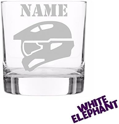 Personalised Halo Masterchief Etched Tumbler/High-Ball/Pint Glass