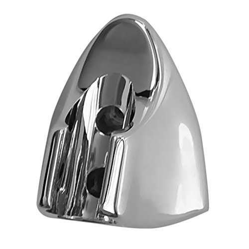 Gazechimp Handbrause Halterung Brausehalter Duschkopfhalter Chrome Wand Montier Silber - 3