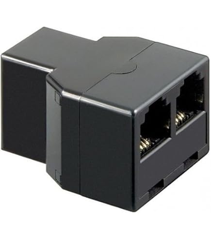 Adattatore TAE F Maschio A NFF + RJ11, Cavo Da 20 Cm Per Splitter E Modem - 4
