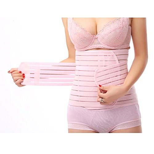 TININNA Breathable Elastic Postpartum Postnatal Recoery Support Girdle Belt Post Pregnancy Belly Waist Slimming Shaper Wrapper Band Abdomen Abdominal Binder for Women and Maternity XL