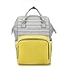 Produktbild LVLUOYE Rucksack, Mamabeutel-Mode-Multifunktionsumhängetasche, Schwangere Frauen, die auf EIN Paket warten, Flaschenmutter und Baby-Beutel, heraus Schwangere Frauen-Handtasche,Yellow
