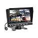 Produktbild MiCarBa 7-Zoll-Auto-Quad-Video-Eingang LCD-Auto-Monitor, Auto-Umbausatz für CCTV-Sicherheitsüberwachung Auto Kopfstütze Rückfahrkamera Monitor AV-Eingang ...