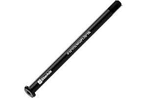 BIBERAXLE Assi da 12 mm per biciclette e telaio posteriore della bicicletta, mountain bike e bici da corsa, in lega di alluminio, asse adattatore, passo della filettatura: 1,75 mm, lunghezza: 122 / 166 / 171 /