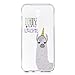 Produktbild Everainy Kompatibel für Samsung Galaxy J7 2017 Hülle Silikon Transparent Bumper Durchsichtig mit Muster Neu Cover Hüllen Galaxy J7 2017 Handyhülle Stoßfest TPU Gel Stoßstange Schutzhülle (Alpaka)