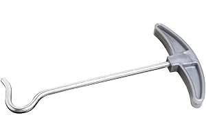 Merriway BH03941 (2 Pcs) Tent Peg Ground Hook Pullers Extractor Remover, 130mm - Pack of 2 Pieces