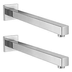 Drizzle 18 Inch Square Shower Arm - Set of 2