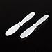 SOLEDI 20pcs Rotor Blades Propellers Props Prop Quadcopters for Hubsan X4 H107-A35 RC
