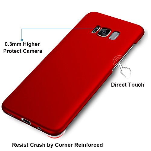 Rojo RED Ultra-delgado Funda Case Cover Para Samsung Galaxy S8 S8 Plus 6 2 pulgadas Vooway MS70344 reviews Rojo RED Ultra-delgado Funda Case Cover Para Samsung Galaxy S8 S8 Plus 6 2 pulgadas Vooway MS70344