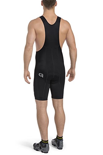 GONSO Rad-Trägerhose Teglio V2 aus 80% PA 20% EL für Herren, gepolsterte Fahrradhose/ Radshorts/ Radbermuda mit gutem Kompressionsverhalten - 2