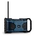 Produktbild oneConcept Worksite Lautsprecher Outdoor-Lautsprecher Baustellenradio (DAB+, UKW, Bluetooth, MP3-fähiger USB-Port, stoßfestes spritzwassergeschütztes IP54-Kunststoffgehäuse) blau