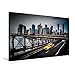 Produktbild Premium Textil-Leinwand 90 cm x 60 cm quer New York City Taxi