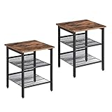 SCHWINGEN SIE DEN INBUSSCHLÜSSEL: Dank der simplen Struktur der Beistelltische, der detaillierten Anleitung und des mitgelieferten Inbusschlüssels braucht es keines Ingenieurstudiums, um die praktischen Möbelstücke aufzubauen