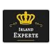Produktbild Mousepad Irland Experte schwarz