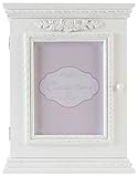 AVENUELAFAYETTE Boîte à clé - Clef Murale Bois Antique - Vintage rétro - Blanche