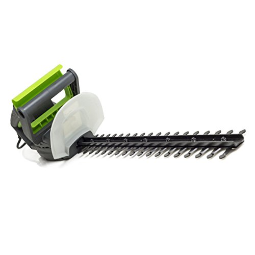 SCHTER Elektrische Heckenschere Schwertlänge, 520 W, 50 cm Strauch, 1 Stück, grau-grün, STELENOZYC520W