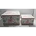 Pink Cavania 'Little Bird & Ellie' Toy Box - Set of Two